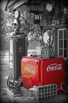 ghiacciaia coca-cola americana anni 60